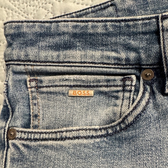 Boss Faded Denim Jeans - Picture 8 of 8